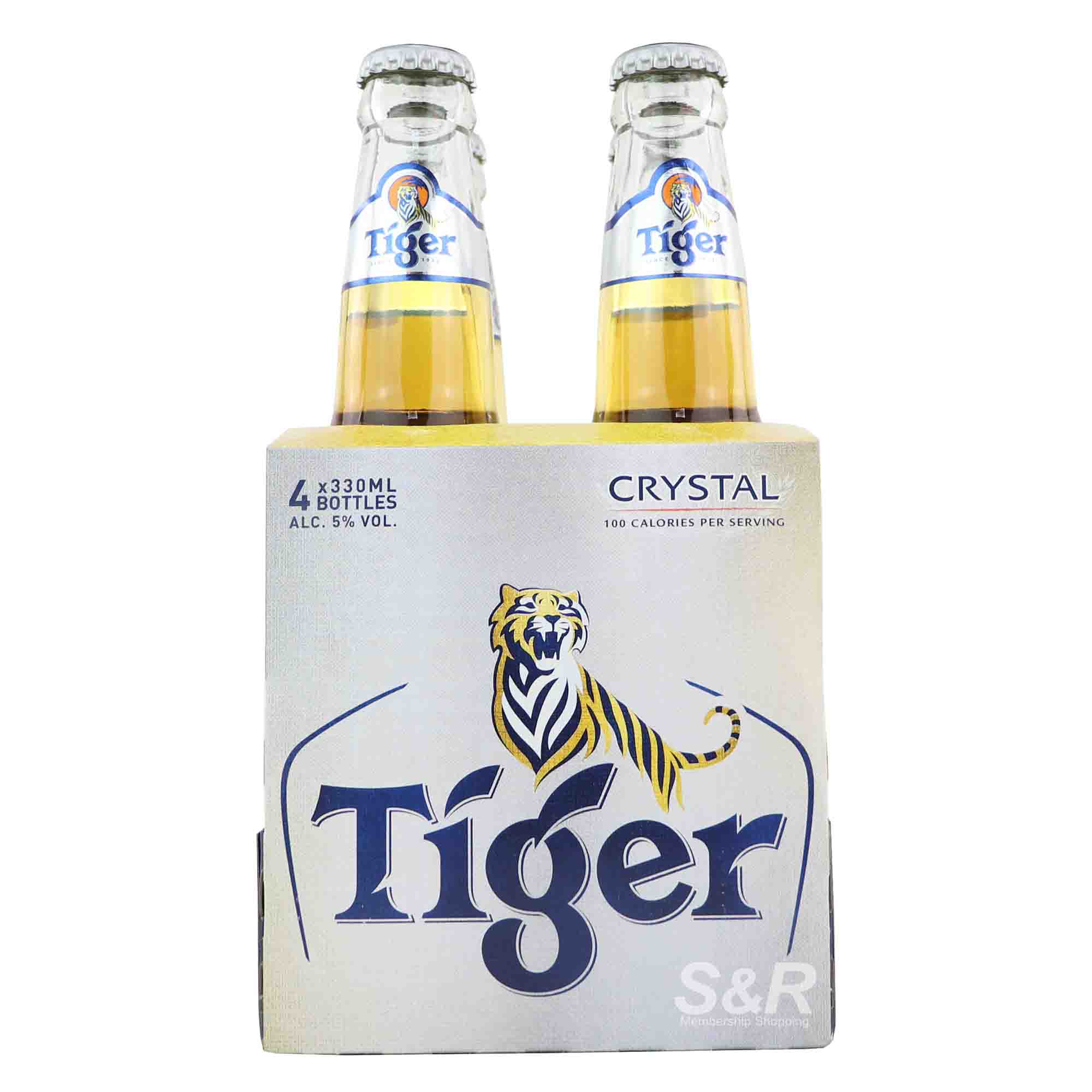 Tiger Crystal Asian Lager Beer (330mL x 4pcs) Tiger Crystal Asian Lager Beer (330mL x 4pcs)